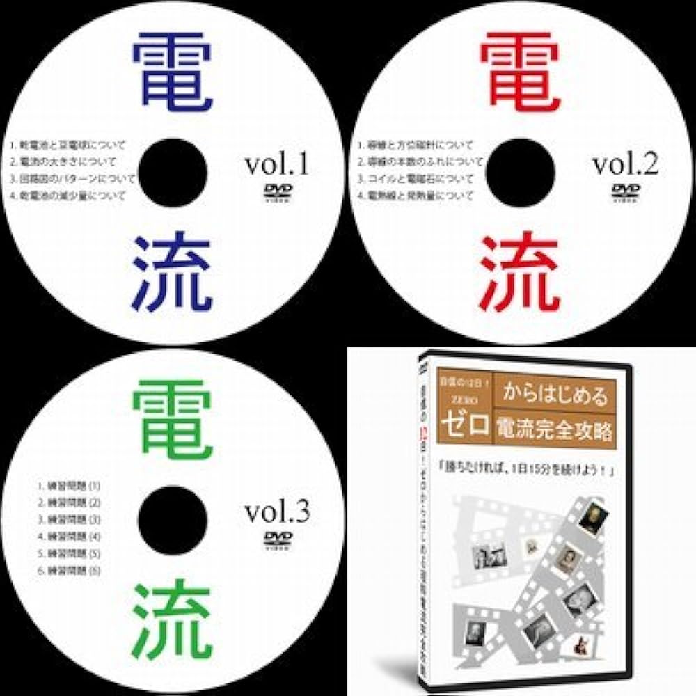 Amazon.co.jp: 中学受験理科電流DVD全3枚 : Software